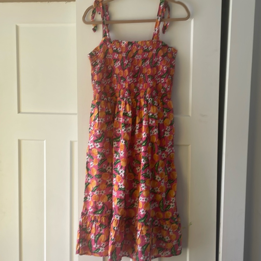 Draper James Orange Blossom Sundress!